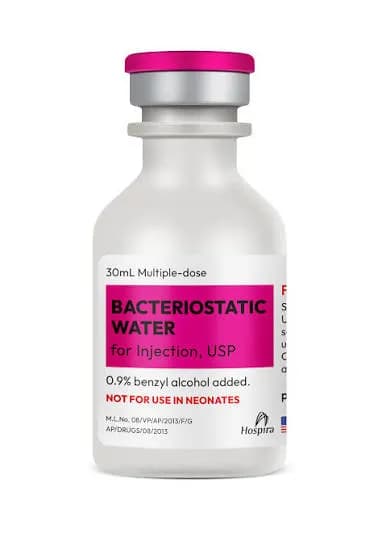 Agua Bacteriostática - Hospira 30ml